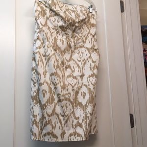 MICHAEL Michael Kors Knee-Length Strapless Dress